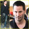 Keanu Reeves Lands at LAX