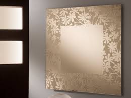 Home Interior Decorating Idea with Wall Mirror Design