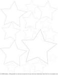 Star coloring page