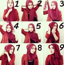 Kreasi Hijab Modern dengan Kerudung Paris | Tutorial Video Hijab ...