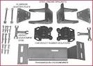V8 Conversions, Volvo 700 Series V-8 Motor Mounting Kit, Stealth ...