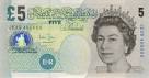 Counterfeit Pound sterling detection | 5 Pounds sterling note