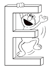 Sesame Street coloring page
