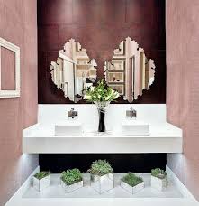 Portal Decora&ccedil;&atilde;o - Banheiros com papel de parede