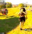 North American Wife Carrying Championship: Finnish couple wins