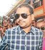 Sanjeev Singh on his way to the court in Dhanbad on Monday. (Gautam Dey) - 11DhanSingh2