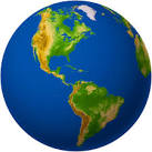 America Continent Map