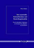 Buchbeschreibung: Pierre Sachse : Idea materialis: Entwurfsdenken ... - 908
