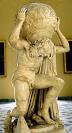 Beliefs and myths from ancient times (Atlas; one of the Titans ...