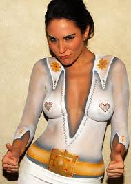 Body Painting Promo Girls - How to Make Money Getting Your Body Painted For Beverage Promotions