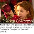 printable christmas cards: