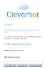 No Youre Not   Cleverbot Thinks Its God Geekologie