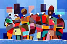 famous african painting