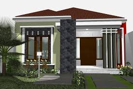 Desain Rumah Minimalis Sederhana 1 Lantai 3 Kamar Tidur Ke 2