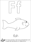 alphabet coloring page