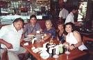 Family at Lima restaurant