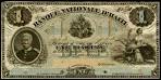 Haiti Paper Money, La Banque Nationale d'Haiti, Sept 1875