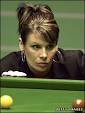 Michaela Tabb. Michaela will be the first woman to referee the Masters final