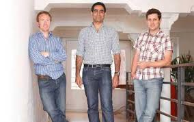 BrightPearl\u0026#39;s Andrew Mulvenna, CEO Salman Malik, a silicon valley veteran, and Chris Tanner - Pearl2_1731627c