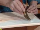 how to paint unfinished cabines