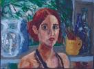 Painting by Chloe Kramer. Julia felt so alone. - Chloe-Kramer-SM