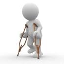 icon on crutches, hurt, patient - The Pulse - timesunion.com ...