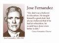 The Jose Fernandez Memorial Chair was established by the Enrique Chavez ... - jose
