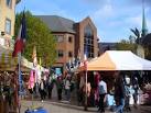 pre-Christmas, selling cheese, casserole dishes, handbags, etc. - via Daymix
