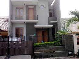 Contoh Pagar dan Teras Rumah Minimalis Modern 1 dan 2 Lantai