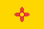 State flag of New Mexico - via Daymix