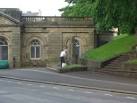 The free spring water fountain next to the pump house at Buxton provides a - via Daymix
