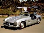 1954-1957 Mercedes-Benz 300SL Gullwing Coupe - Front Angle - Open ...