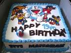 Doraemon Birthday Cake by mid on Cake Central