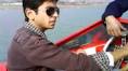 zohaib khan driving boat in