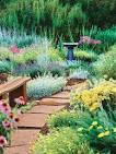 Garden path ideas with natural stone