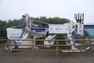 This machine is used for ploughing cable routes in the ocean bed. - via Daymix