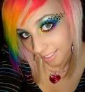 rainbow hair
