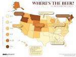 U.S. Breweries per Capita Map | Sloshspot Blog