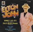 Elton John Bennie Y Los Jets - Benny &amp; The Jets Mexican 7" Vinyl ...