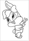 Bunny coloring page