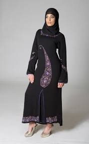 Fancy Embroidery Work Abaya 2013 For Girls | Trendy Mods.Com