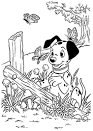 Dalmatian Dog coloring page