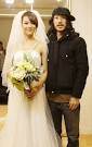 Yoon Mi Rae wears a wedding dress for the first time