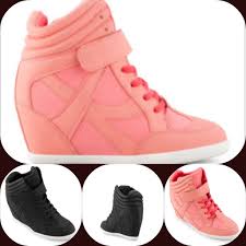 Open PO) EZRA Sepatu Wanita Sneakers with High Wedges ORIGINAL ...