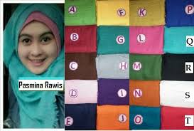 Pasmina Rawis 24rb | Grosir Jilbab Murah
