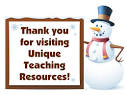 Winter Math Teaching Resources and Lesson Plans For Christmas