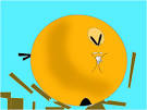 Orange angry bird   Slimbercom  Drawing and Painting Online