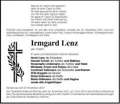 Irmgard Lenz | Nordkurier Anzeigen