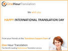 One Hour Translation