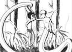 Naga Kaa and Mowgli by  Shadymissionary on deviantART